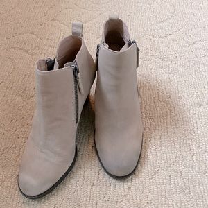 Wedge Tan Booties
